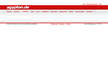 Tablet Screenshot of agypten.de